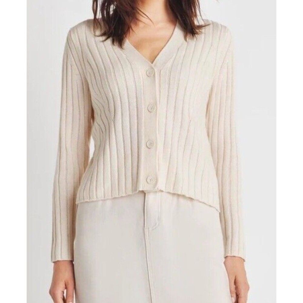 NWT Splendid Cream Moonstone Kritzia Cardigan Sweater new with tags large
